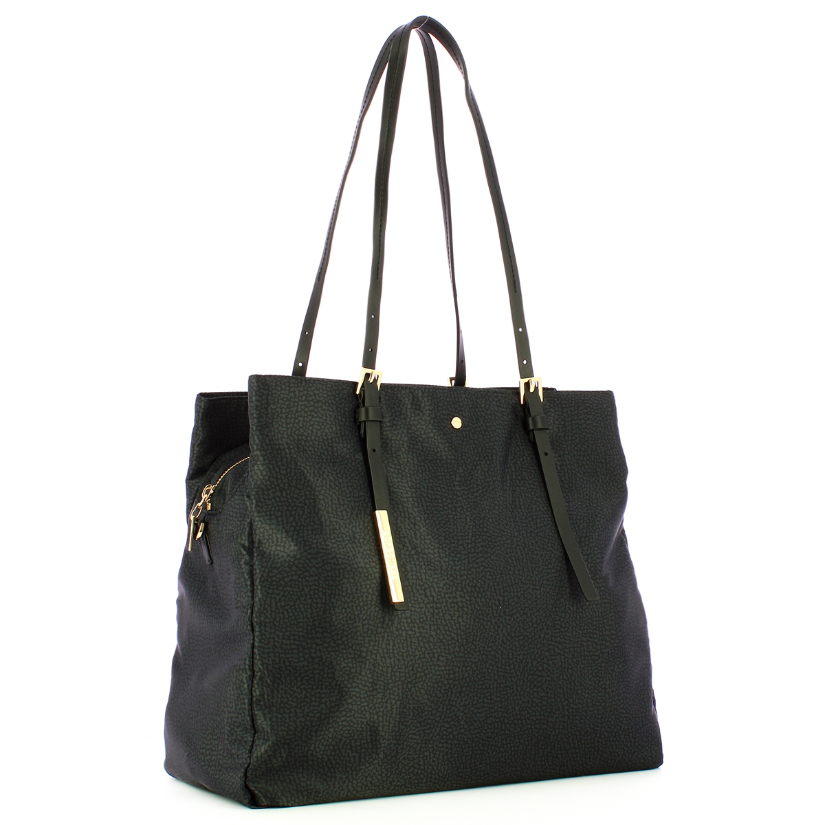 Borbonese Borsa a spalla Large Dark Black - 2 Borbonese Borsa a spalla Large Dark Black - 2