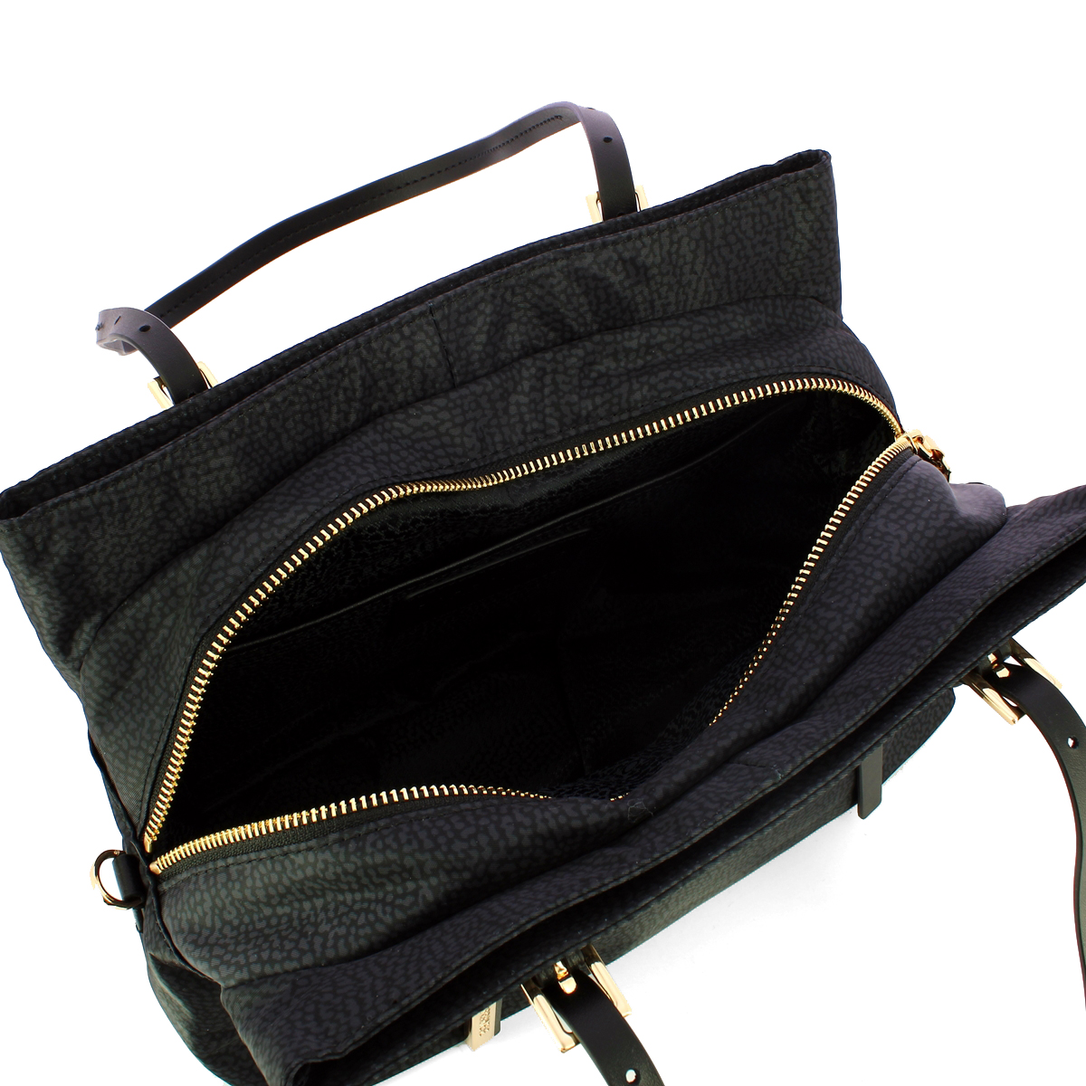 Borbonese Borsa a spalla Large Dark Black - 5 Borbonese Borsa a spalla Large Dark Black - 5
