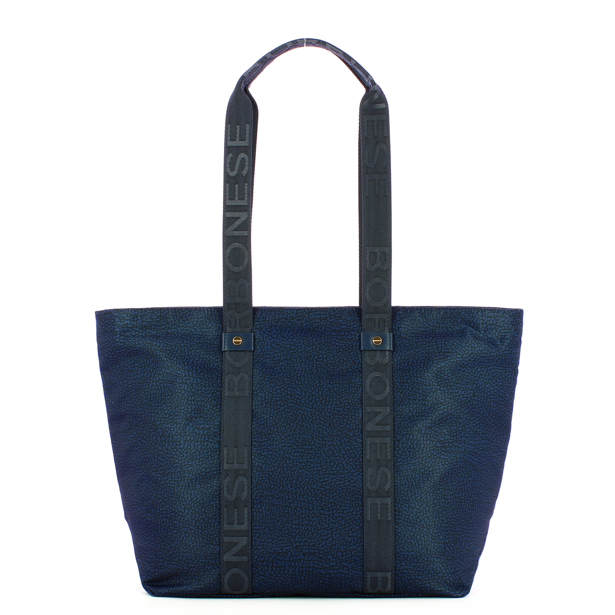 Borbonese Shopper Eco Line Medium Blu - 3 Borbonese Shopper Eco Line Medium Blu - 3