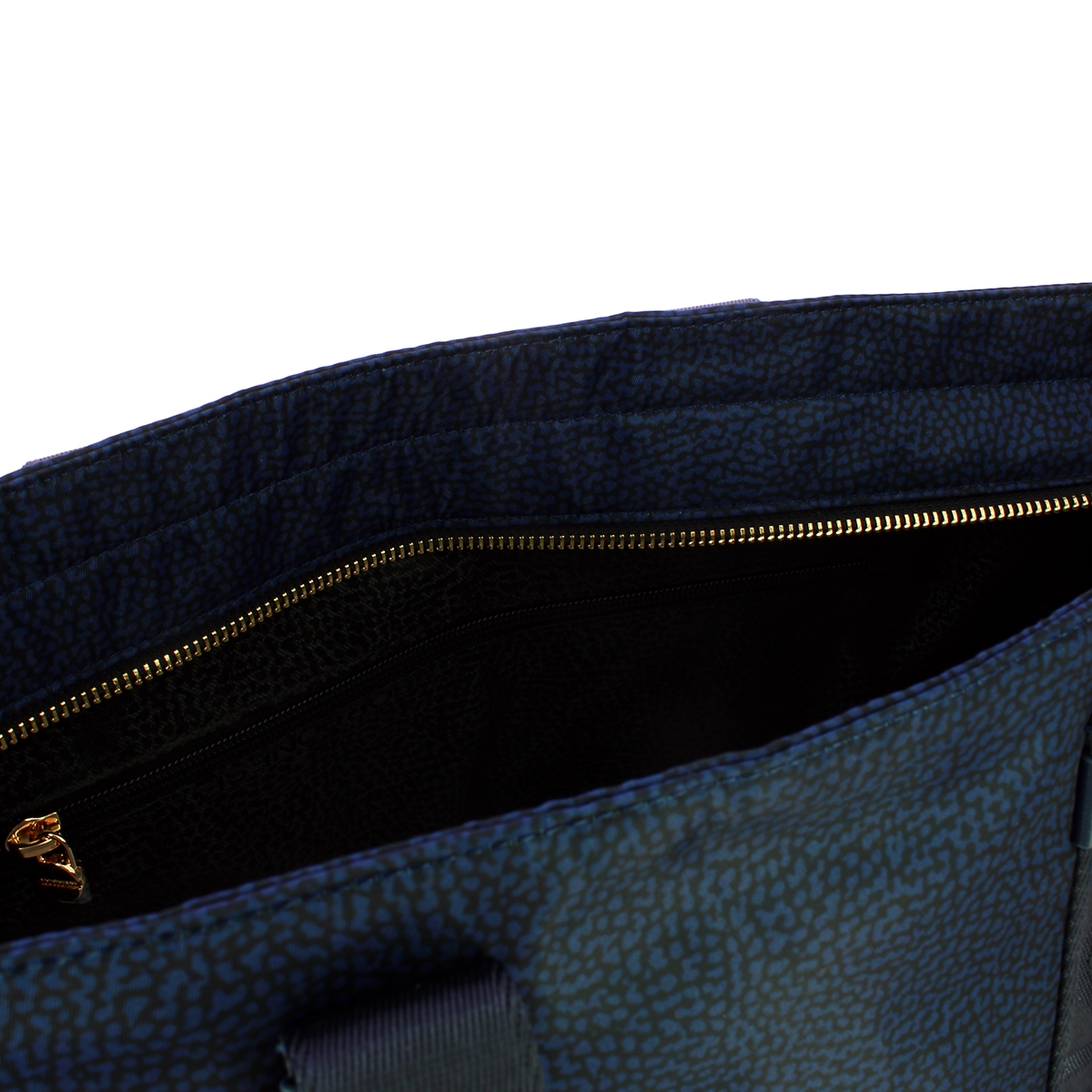 Borbonese Shopper Eco Line Medium Blu - 4 Borbonese Shopper Eco Line Medium Blu - 4