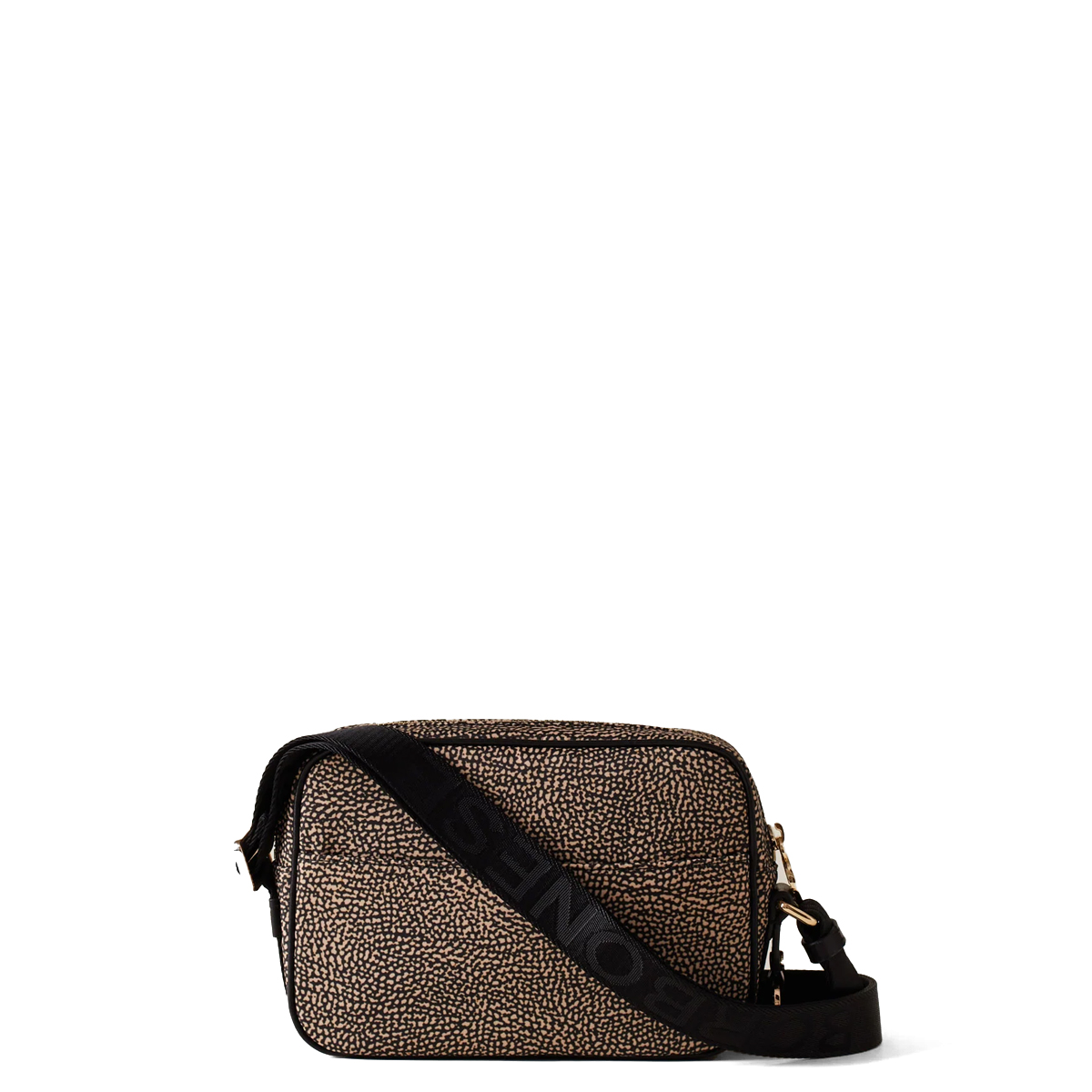 Borbonese Camera Bag Small OP Naturale Nero - 3 Borbonese Camera Bag Small OP Naturale Nero - 3