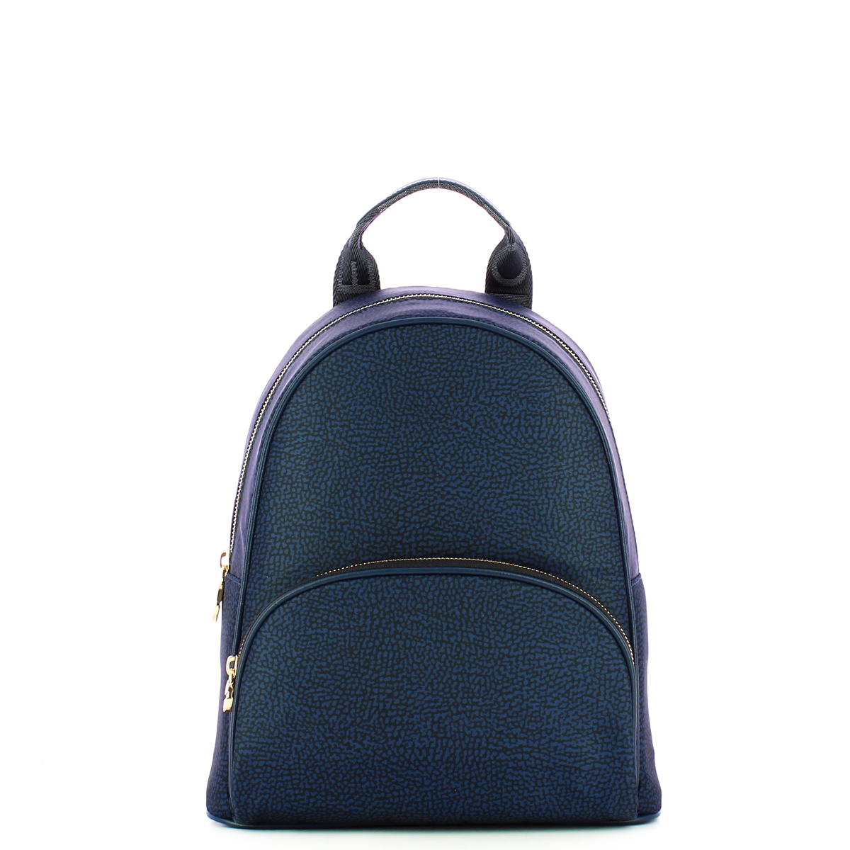 Borbonese Zaino Medium Blu - 1 Borbonese Zaino Medium Blu - 1