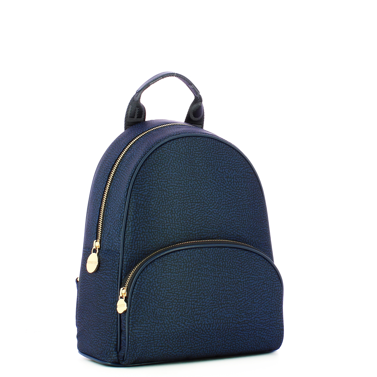Borbonese Zaino Medium Blu - 2 Borbonese Zaino Medium Blu - 2