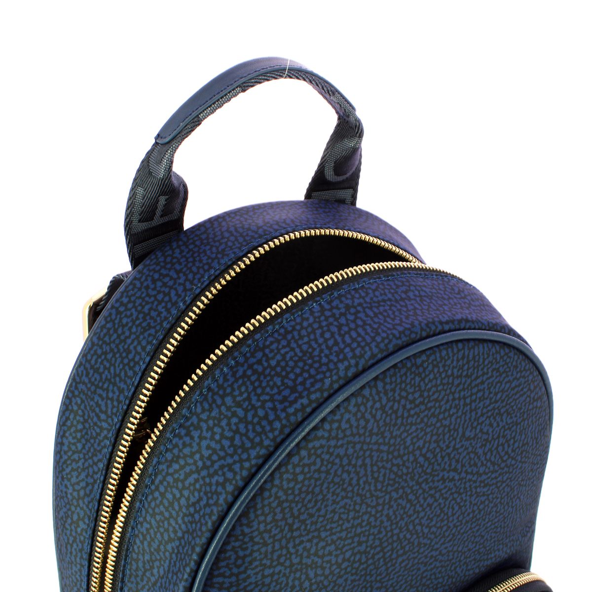 Borbonese Zaino Medium Blu - 4 Borbonese Zaino Medium Blu - 4