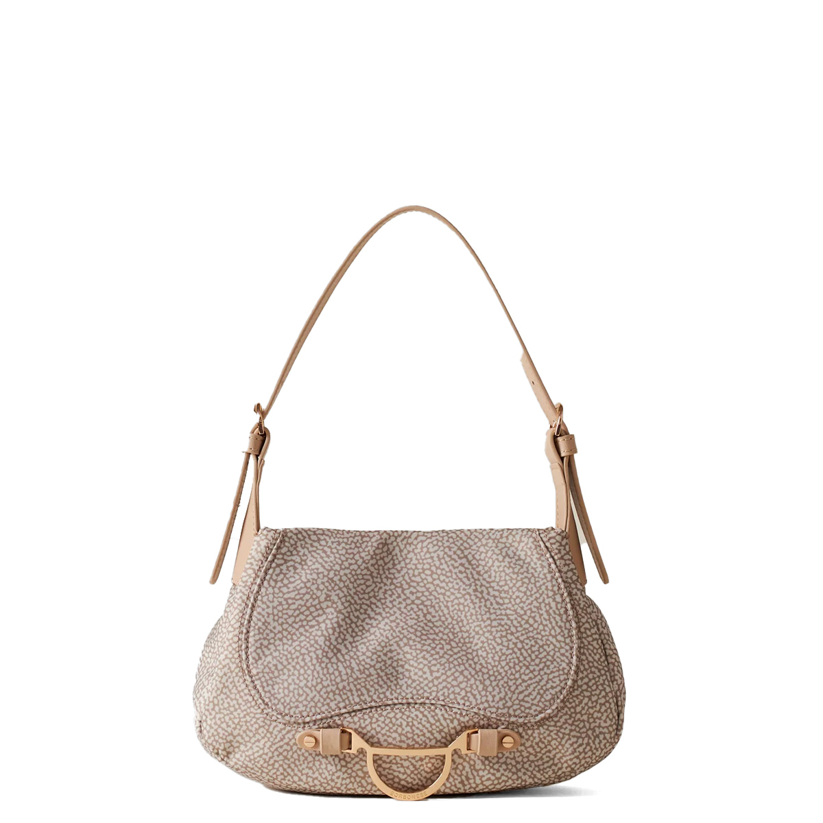 Borbonese Mini Borsa a mano Capri Sabbia - 1 Borbonese Mini Borsa a mano Capri Sabbia - 1