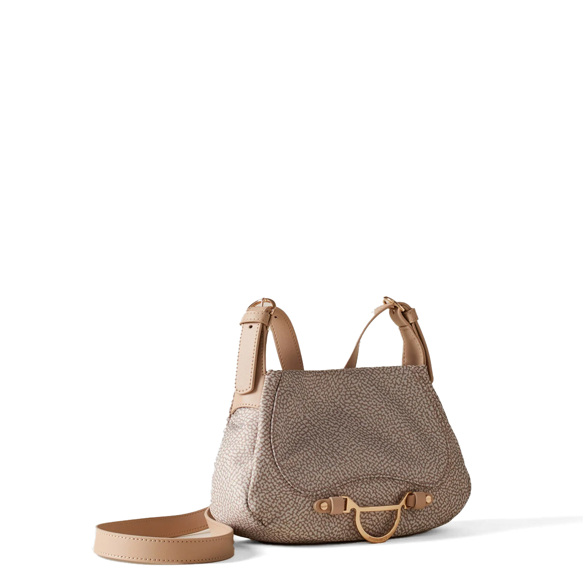 Borbonese Mini Borsa a mano Capri Sabbia - 4 Borbonese Mini Borsa a mano Capri Sabbia - 4