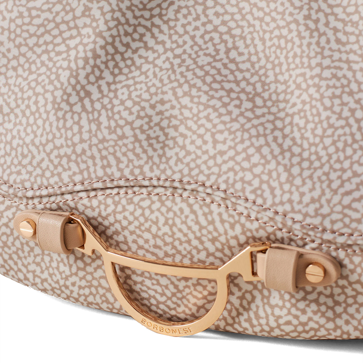 Borbonese Mini Borsa a mano Capri Sabbia - 5 Borbonese Mini Borsa a mano Capri Sabbia - 5
