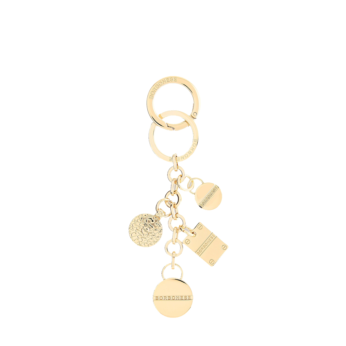Borbonese Portachiavi Charms Oro Chiaro - 1 Borbonese Portachiavi Charms Oro Chiaro - 1