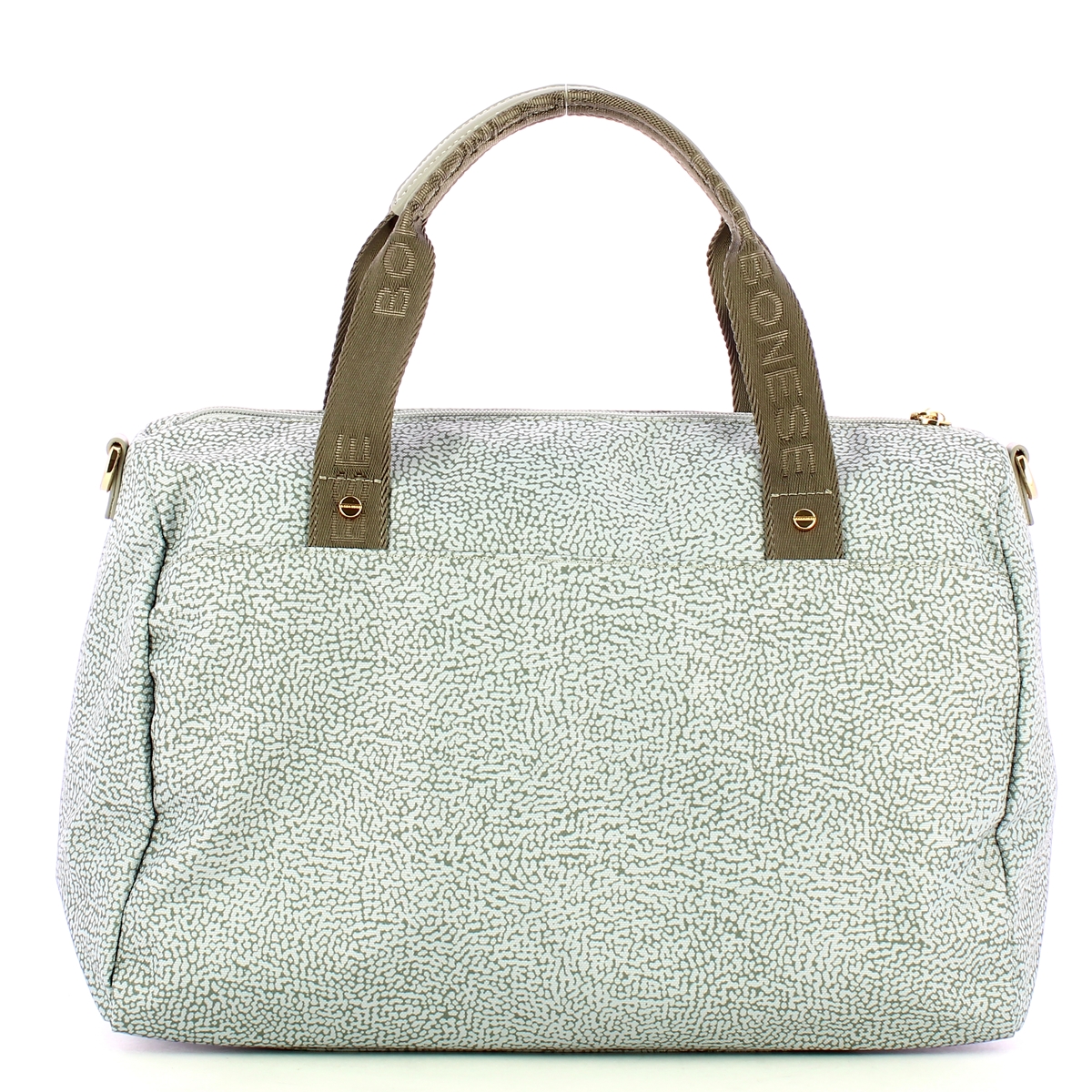 Borbonese Borsa bauletto Medium Grigio Chiaro Grigio - 3 Borbonese Borsa bauletto Medium Grigio Chiaro Grigio - 3