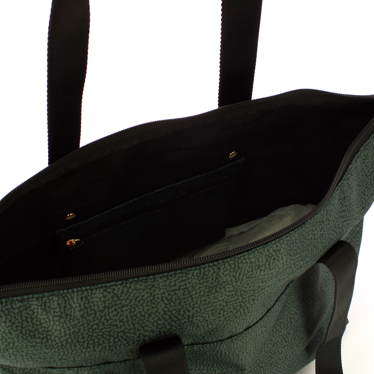 Borbonese Borsa Shopping Large Peltro - 5 Borbonese Borsa Shopping Large Peltro - 5