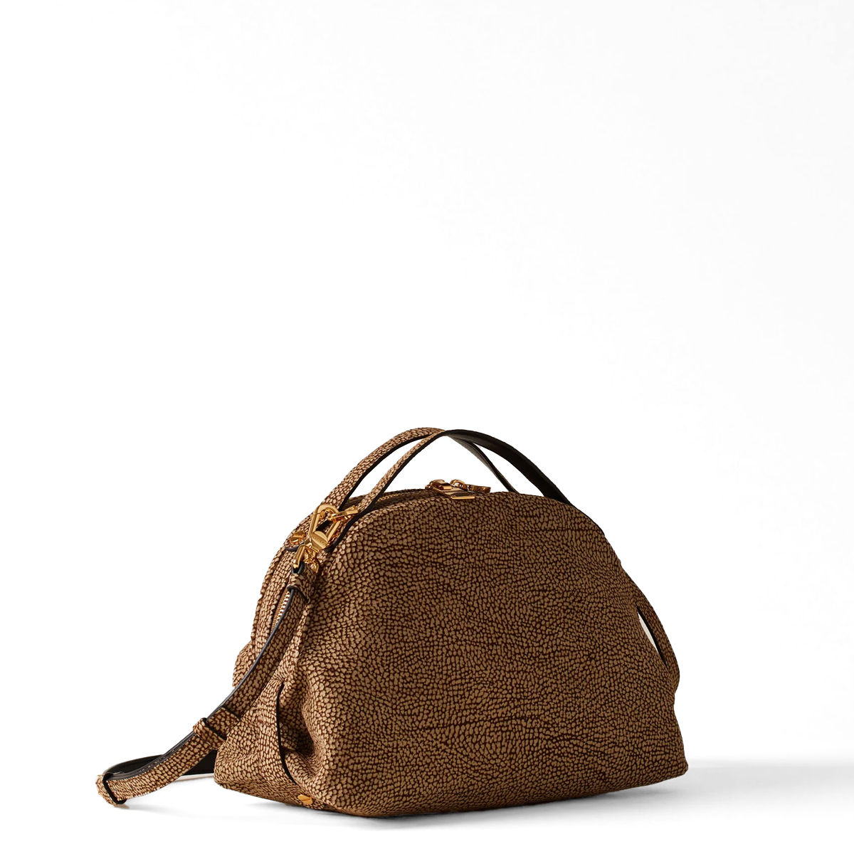Borbonese Borsa a mano Sexy Bag Small in camoscio OP Naturale - 2