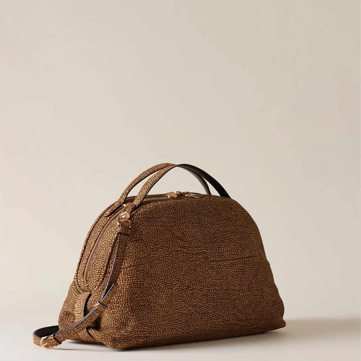 Borbonese Bauletto Sexy Medium OP Naturale - 3