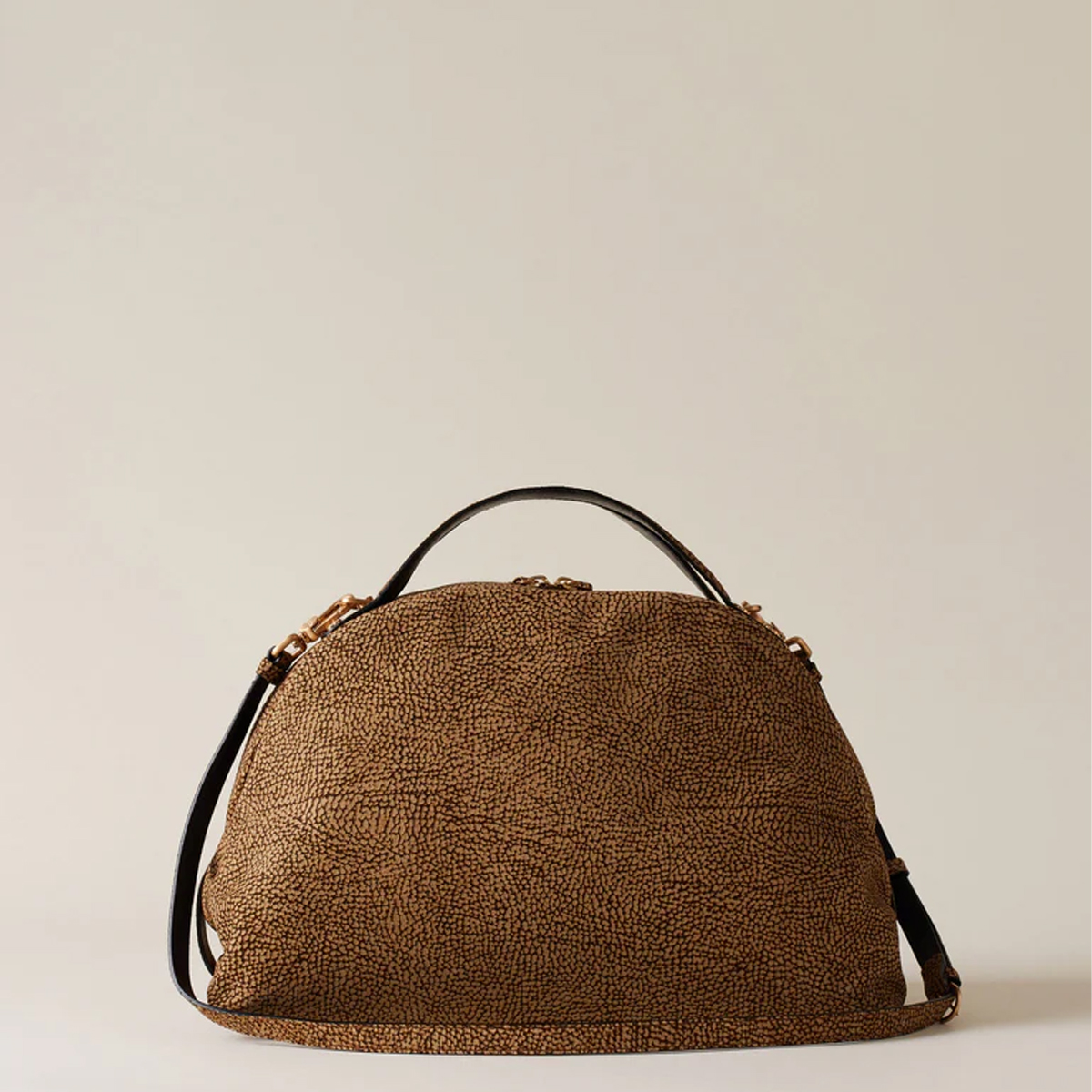 Borbonese Bauletto Sexy Medium OP Naturale - 4