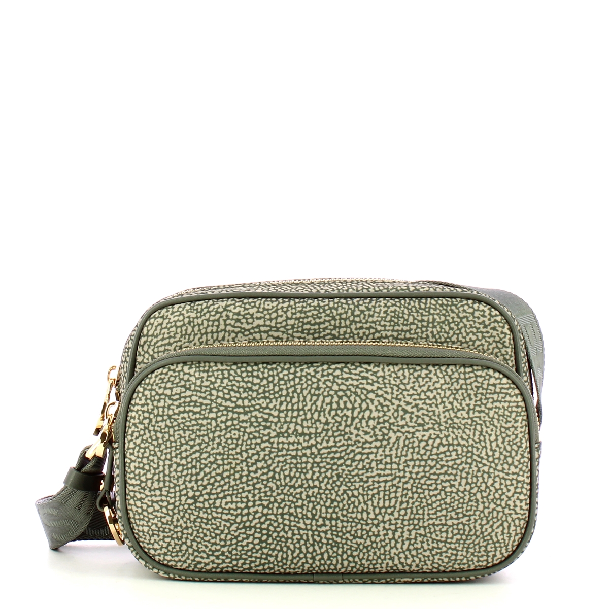 Borbonese Camera Bag Small Clay Grey - 1 Borbonese Camera Bag Small Clay Grey - 1