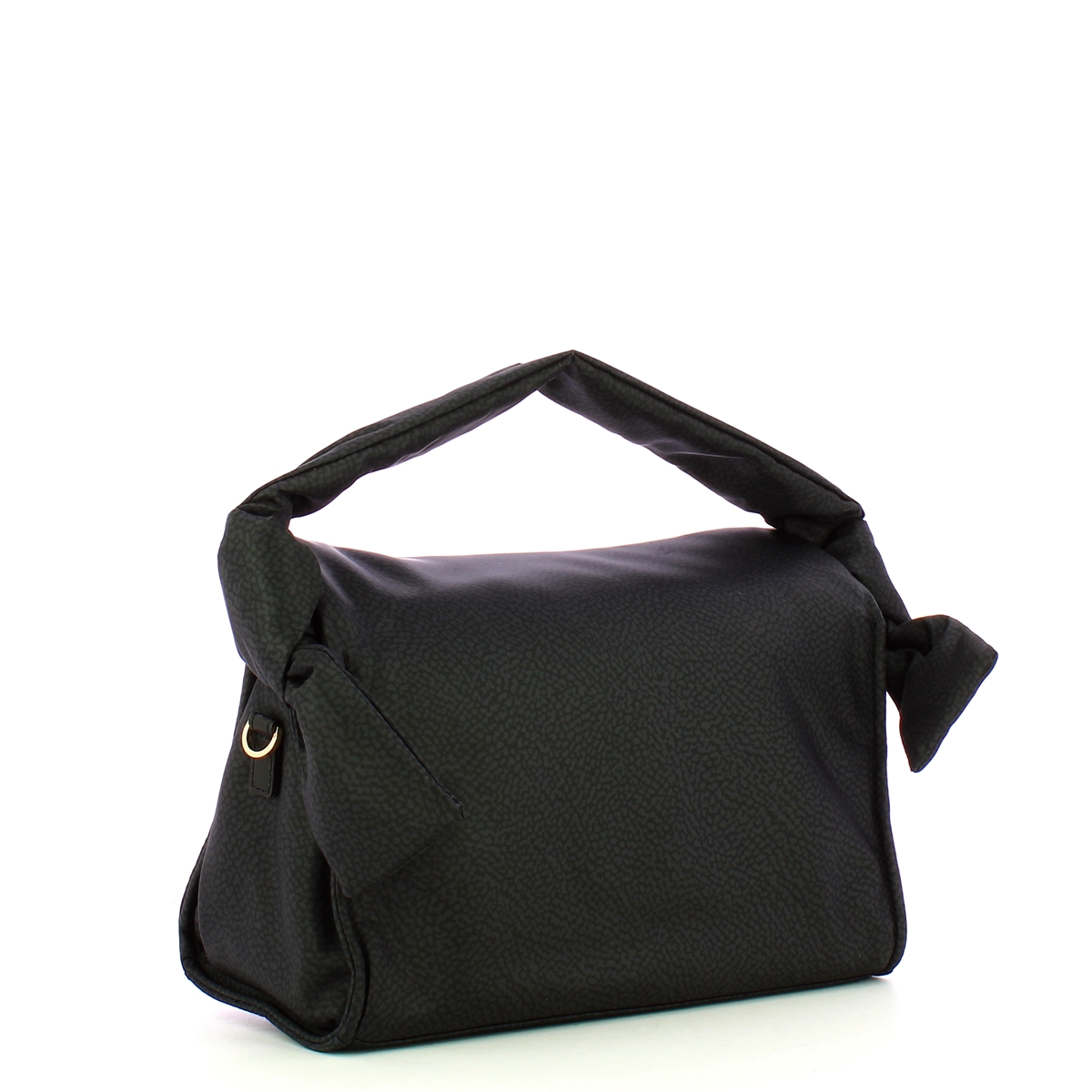 Borbonese Sottospalla Hobo Lover Small Dark Black - 2 Borbonese Sottospalla Hobo Lover Small Dark Black - 2