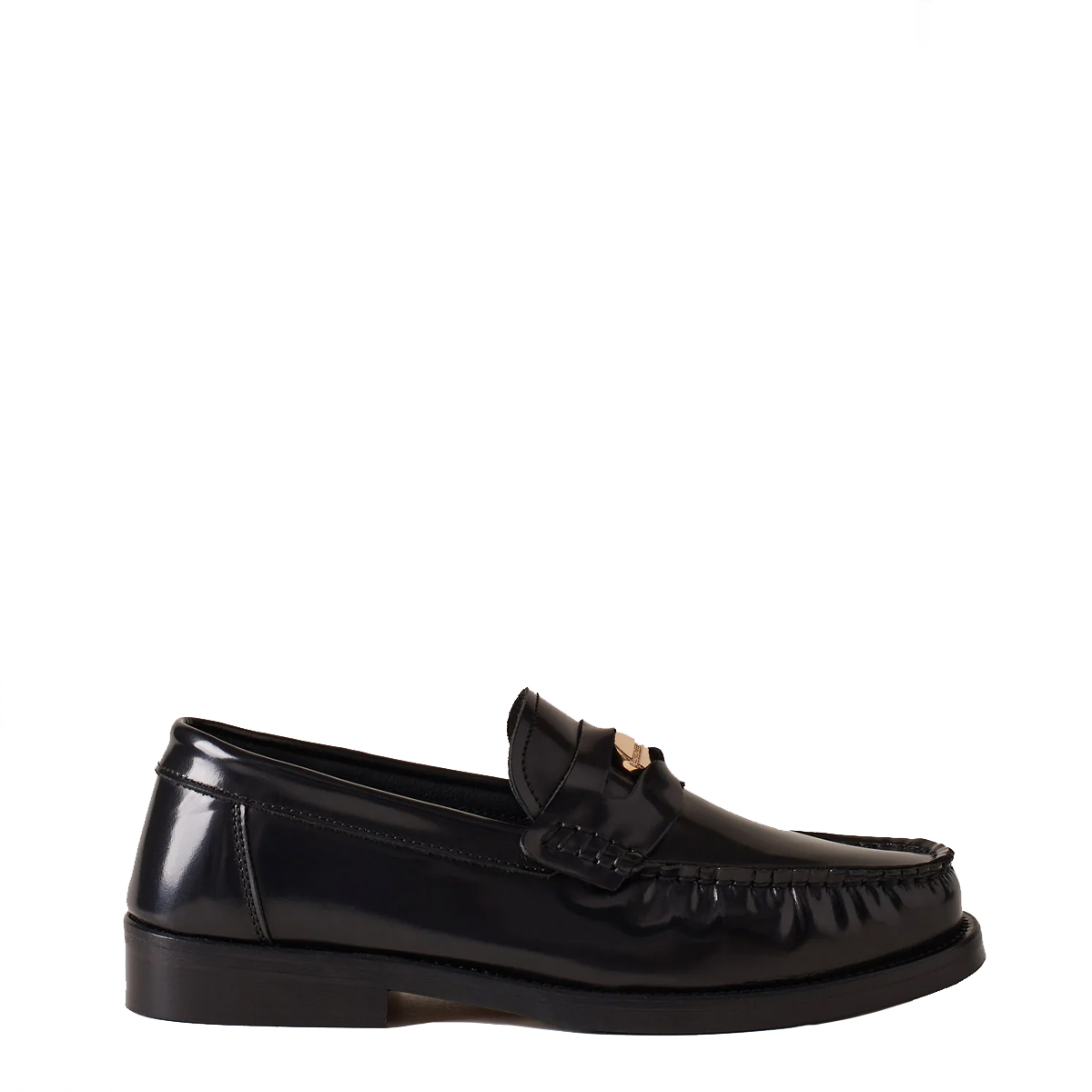 Borbonese Mocassino Penny Loafer Nero - 1 Borbonese Mocassino Penny Loafer Nero - 1