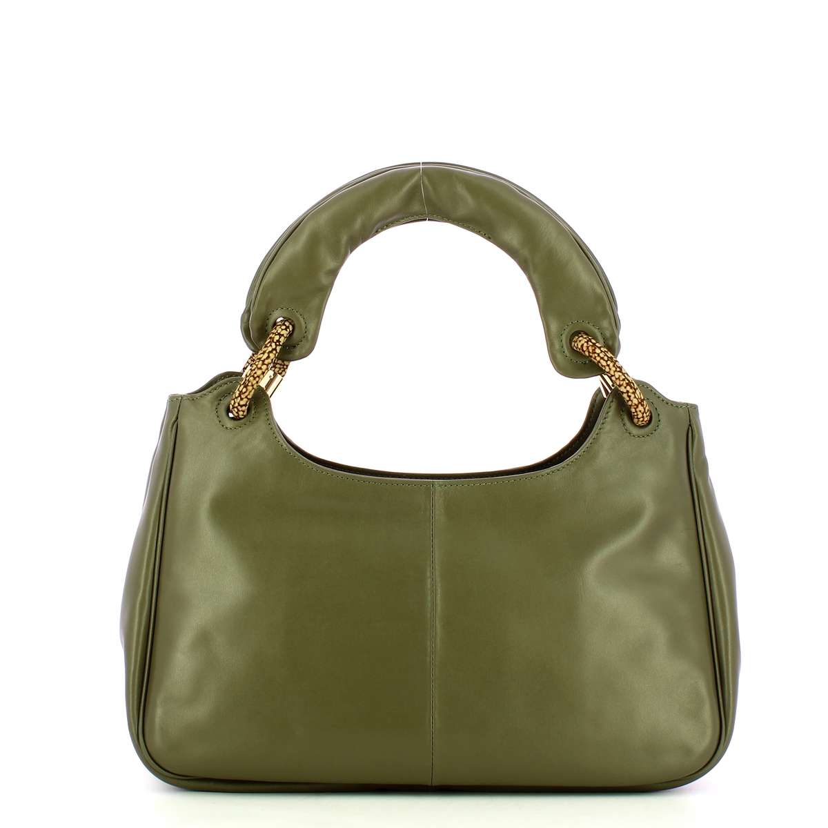 Borbonese Borsa a mano in pelle Clay Grey OP Naturale - 3 Borbonese Borsa a mano in pelle Clay Grey OP Naturale - 3