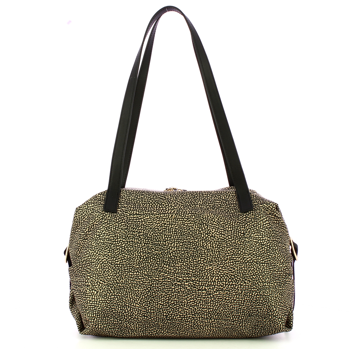 Borbonese Borsa shopping Medium OP Naturale Nero - 3 Borbonese Borsa shopping Medium OP Naturale Nero - 3