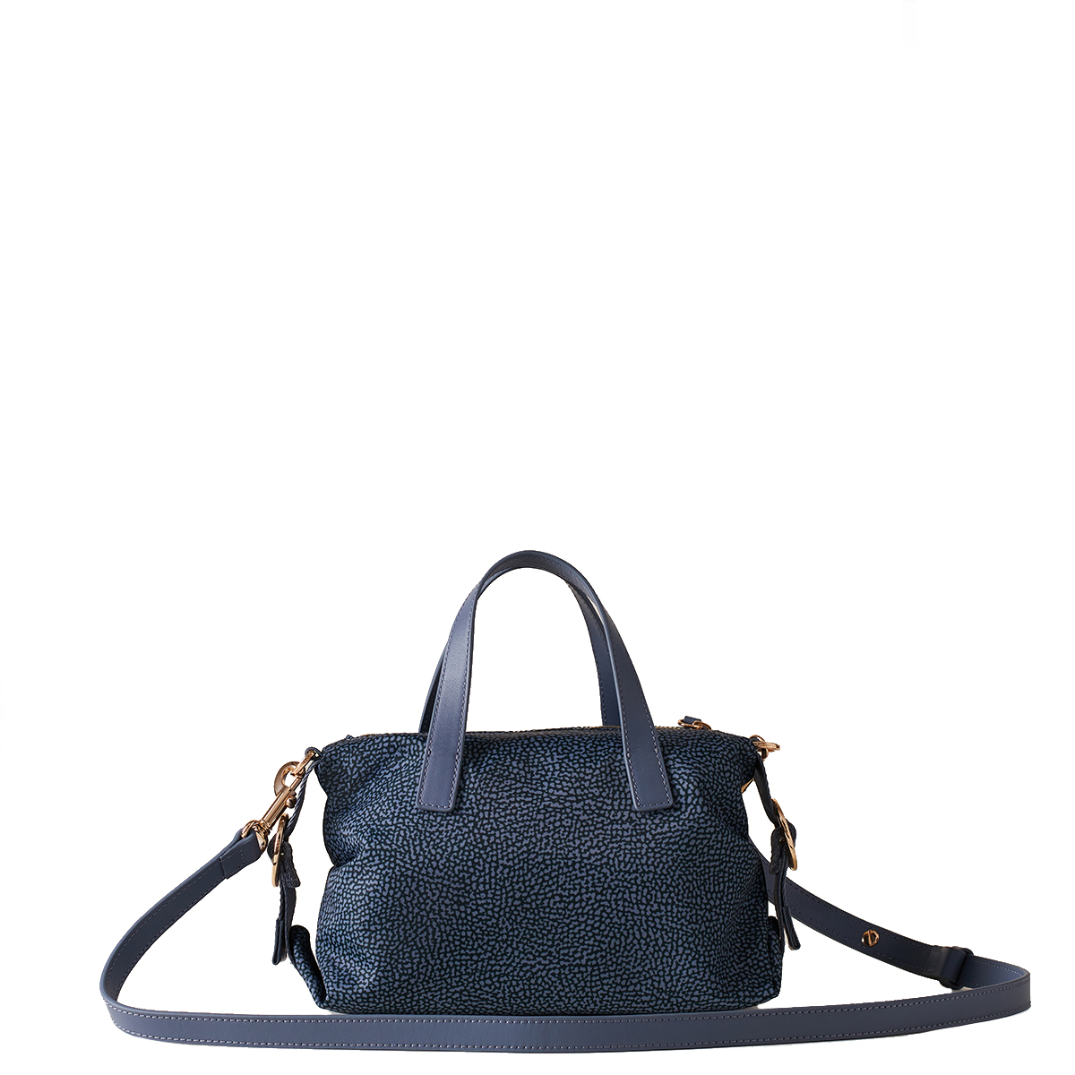 Borbonese Bauletto Mini Denim - 3 Borbonese Bauletto Mini Denim - 3