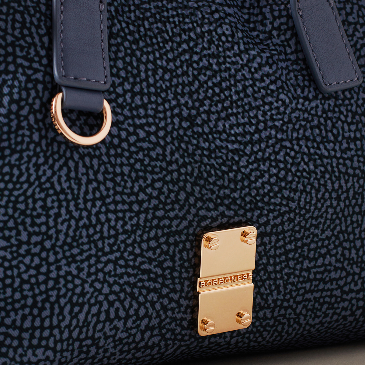 Borbonese Bauletto Mini Denim - 4 Borbonese Bauletto Mini Denim - 4