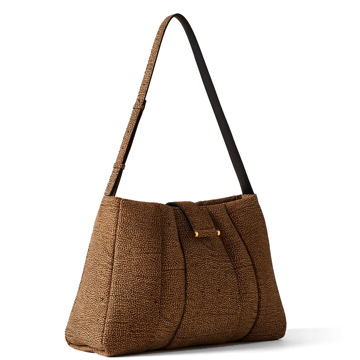 Borbonese Hobo Bag L'Eclair OP Naturale - 2 Borbonese Hobo Bag L'Eclair OP Naturale - 2