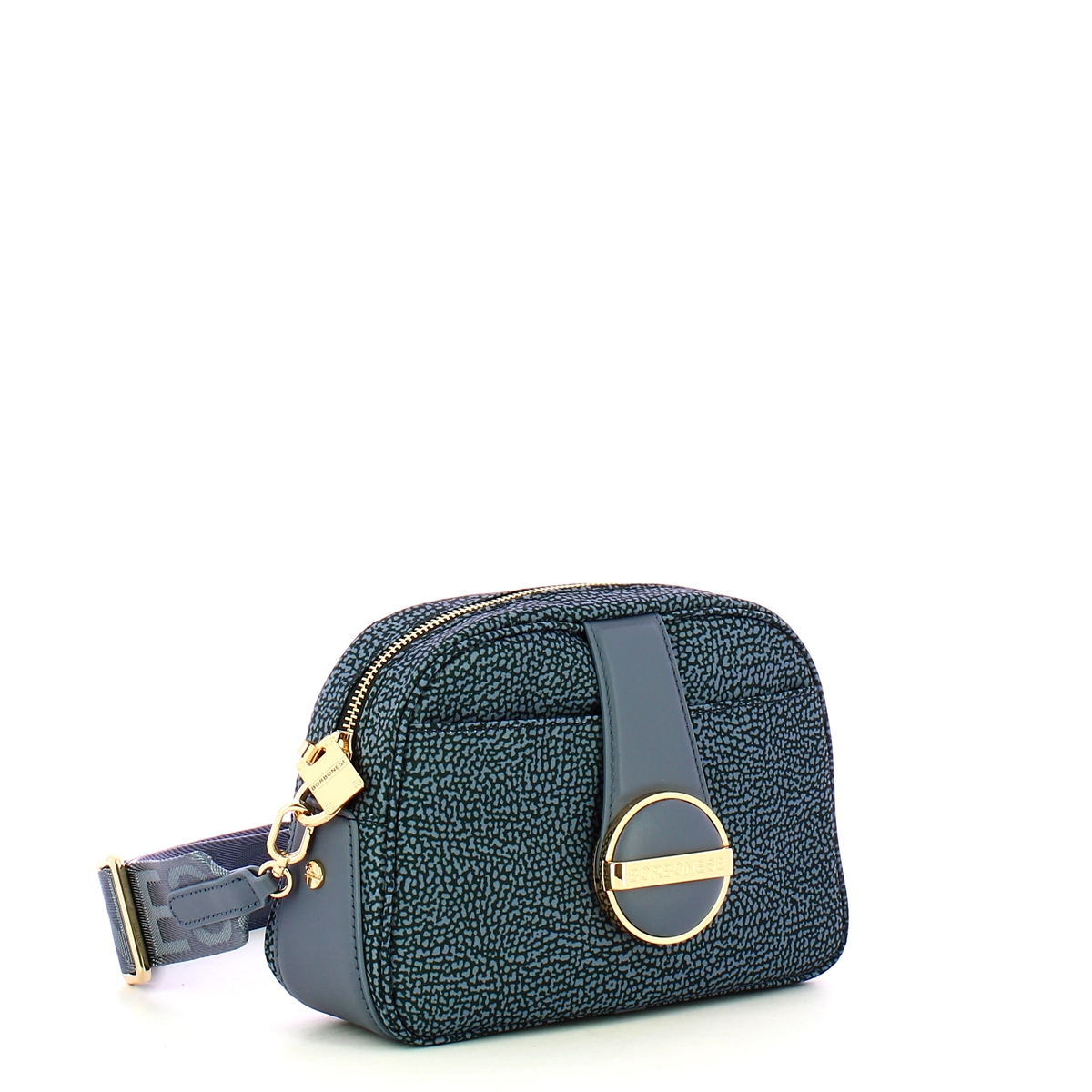 Borbonese Camera Case Eclipse Small Denim - 2 Borbonese Camera Case Eclipse Small Denim - 2