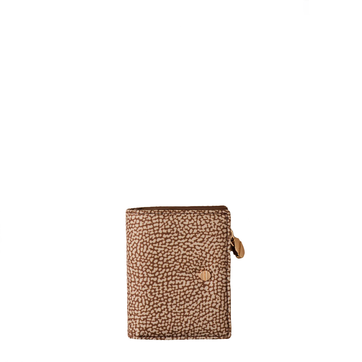 Borbonese Small Beige Marrone Wallet - 1 Borbonese Small Beige Marrone Wallet - 1