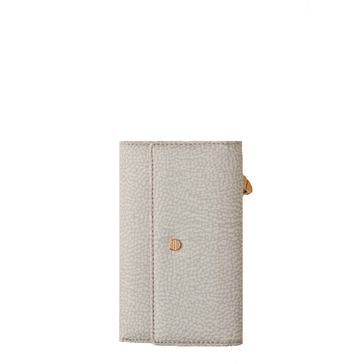 Borbonese Kaki Medium Wallet with RFID made of Recycled Nylon - 1 Borbonese Kaki Medium Wallet with RFID made of Recycled Nylon - 1