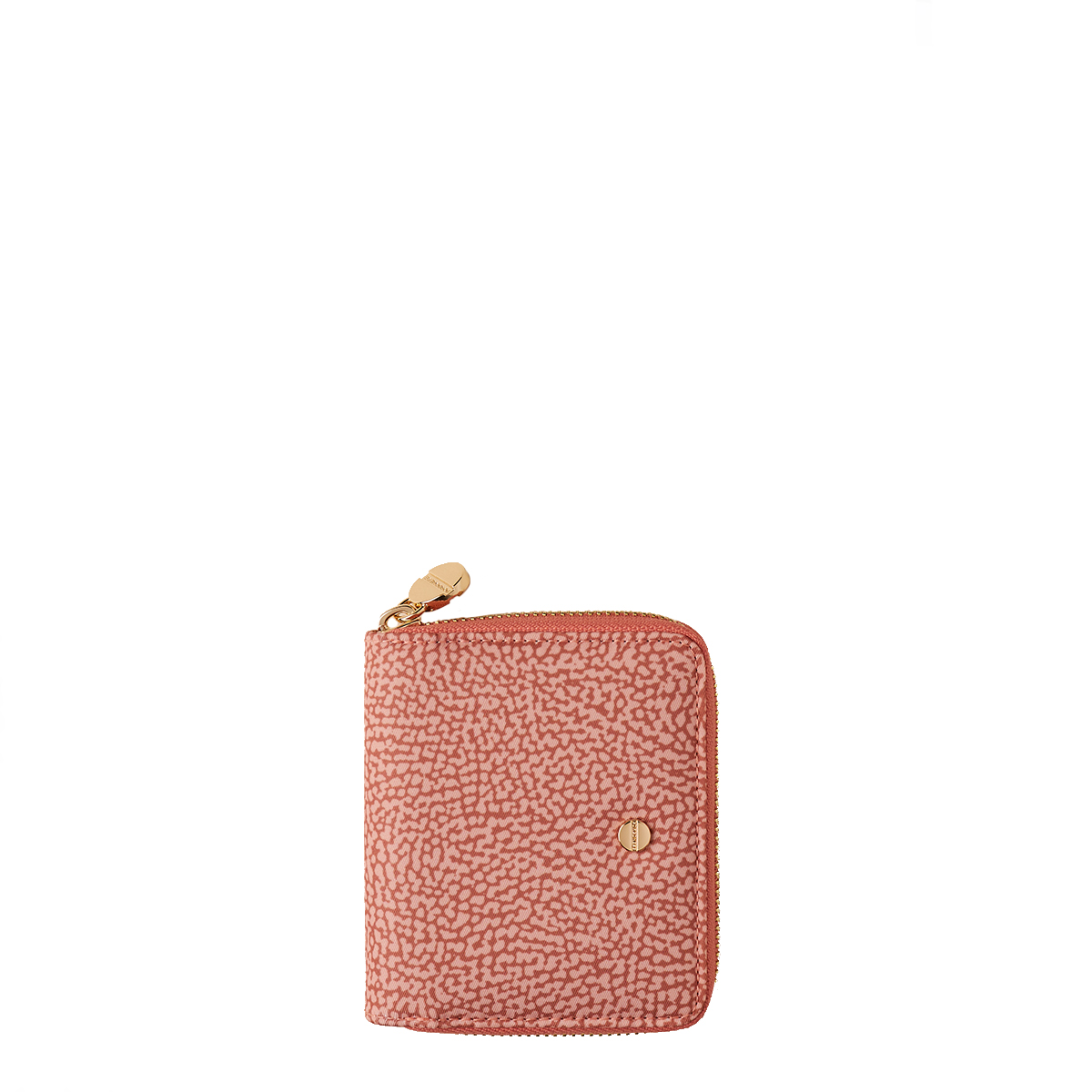 Borbonese Zip Around Medium Wallet with RFID made of Lipstick Recycled Nylon - 1 Borbonese Zip Around Medium Wallet with RFID made of Lipstick Recycled Nylon - 1