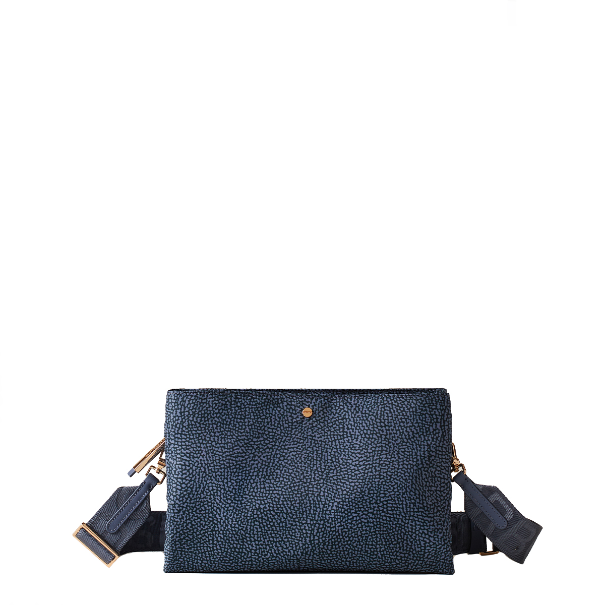Borbonese Borsa a tracolla Small Denim - 1 Borbonese Borsa a tracolla Small Denim - 1
