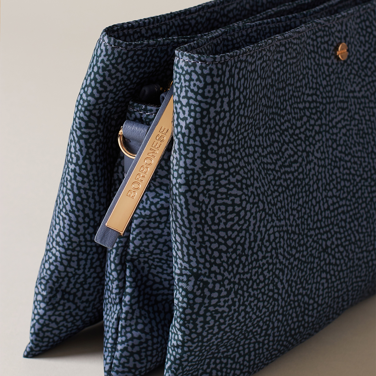 Borbonese Borsa a tracolla Small Denim - 4 Borbonese Borsa a tracolla Small Denim - 4