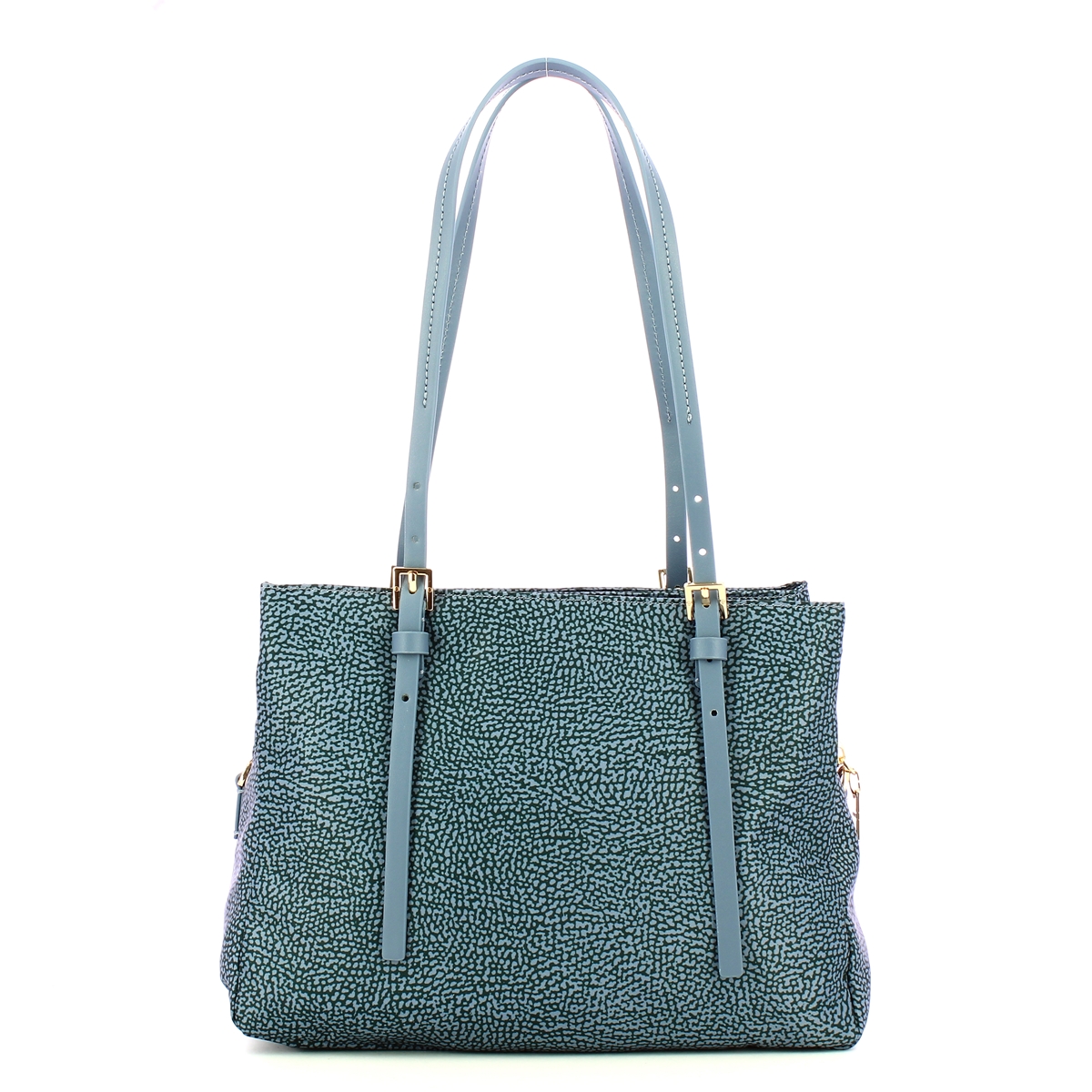 Borbonese Borsa a spalla Medium Denim - 3 Borbonese Borsa a spalla Medium Denim - 3