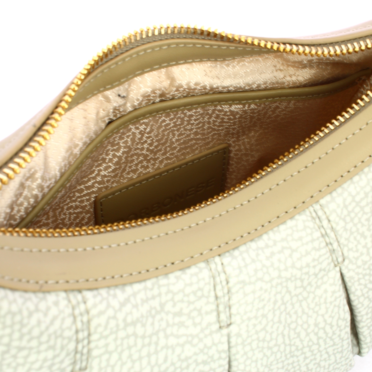 Borbonese Sottospalla Hobo Small Kaki - 5 Borbonese Sottospalla Hobo Small Kaki - 5