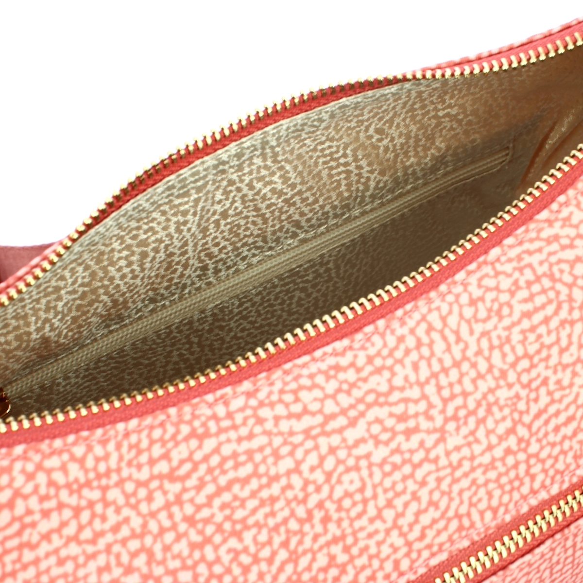 Borbonese Luna Small Lipstick Recycled Nylon Bag with pocket - 4 Borbonese Luna Small Lipstick Recycled Nylon Bag with pocket - 4
