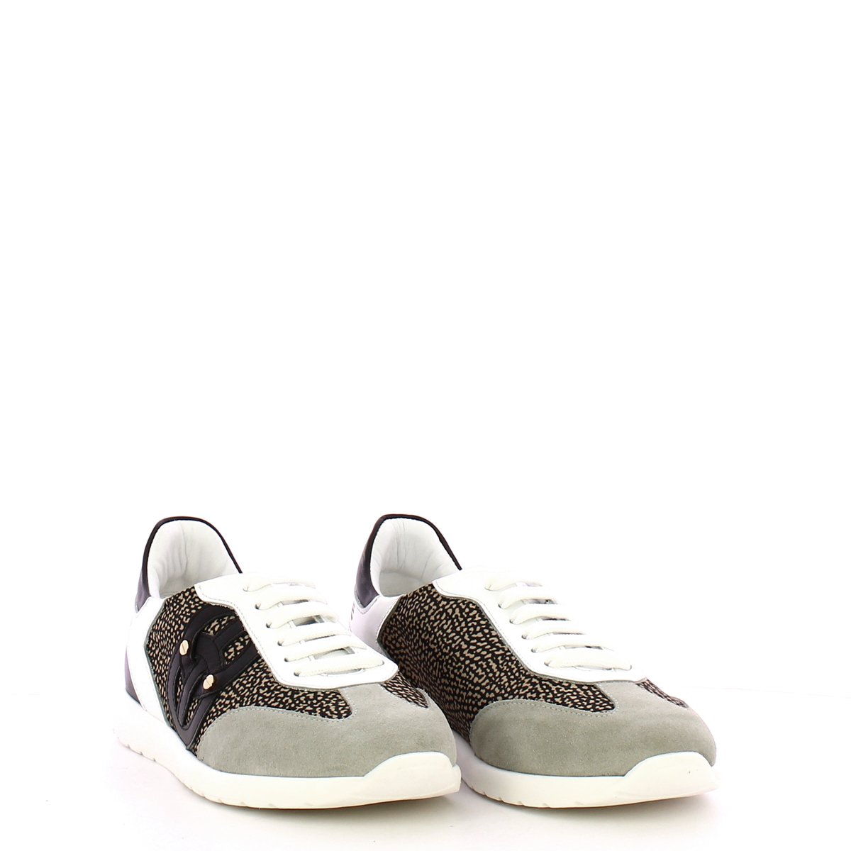 Borbonese Sneakers Nero OP Naturale - 2 Borbonese Sneakers Nero OP Naturale - 2