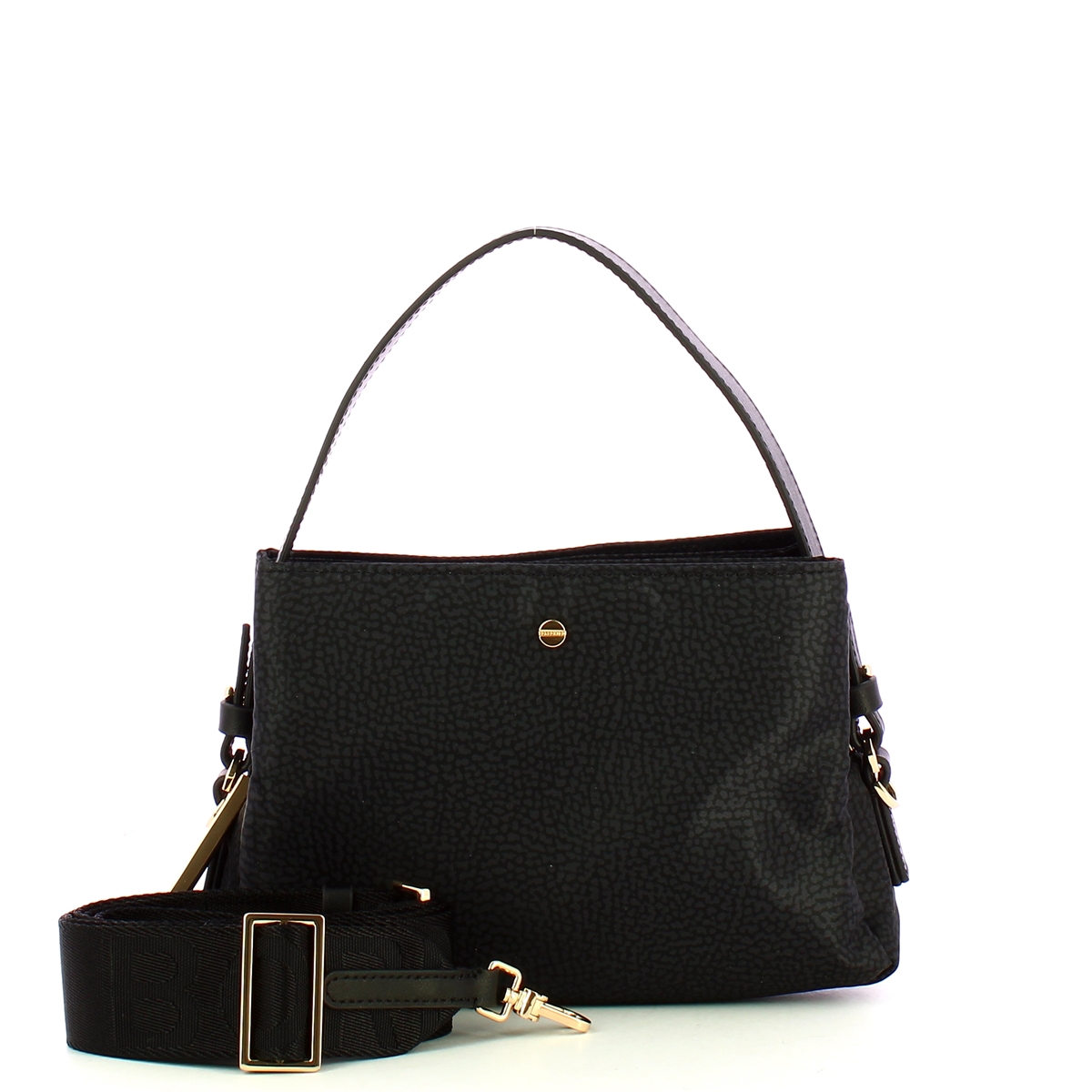 Borbonese Camera Case Mini Dark Black - 4 Borbonese Camera Case Mini Dark Black - 4