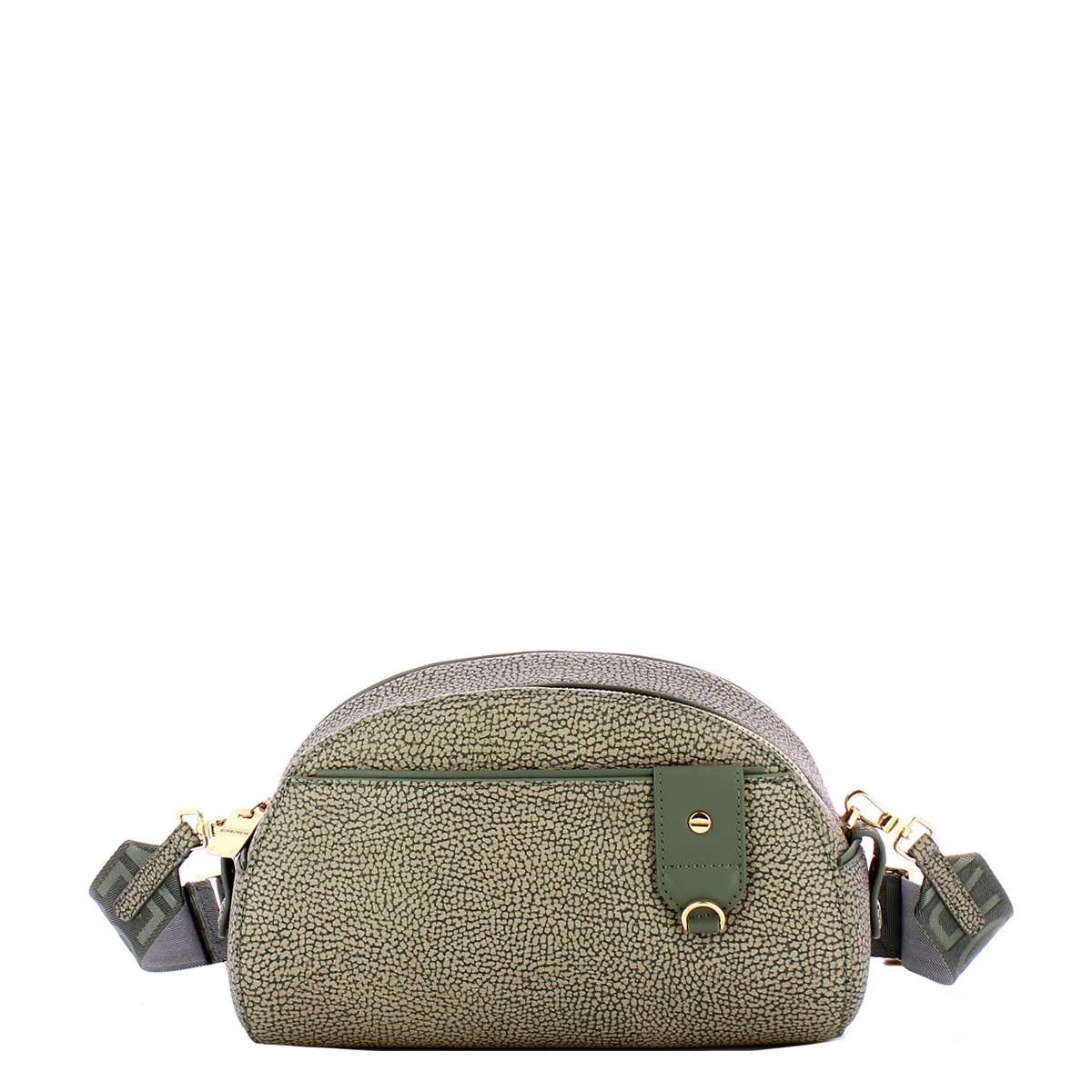 Borbonese Tracollina Camera Case S Clay Grey - 1