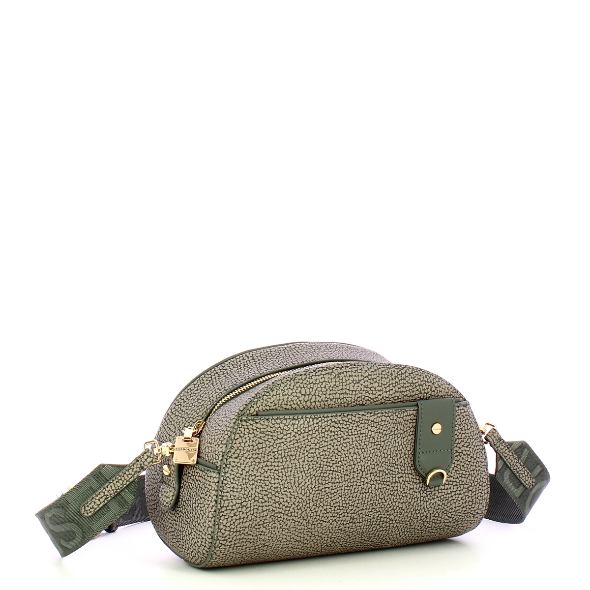 Borbonese Tracollina Camera Case S Clay Grey - 2