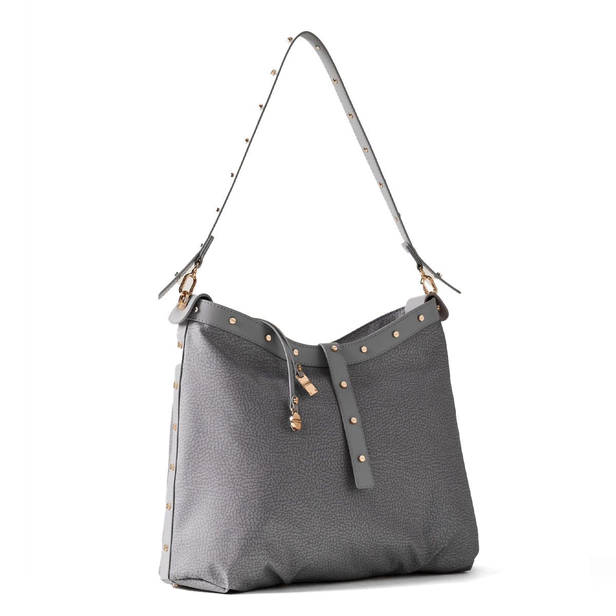 Borbonese Borsa a spalla Hobo Medium Cloud - 2 Borbonese Borsa a spalla Hobo Medium Cloud - 2