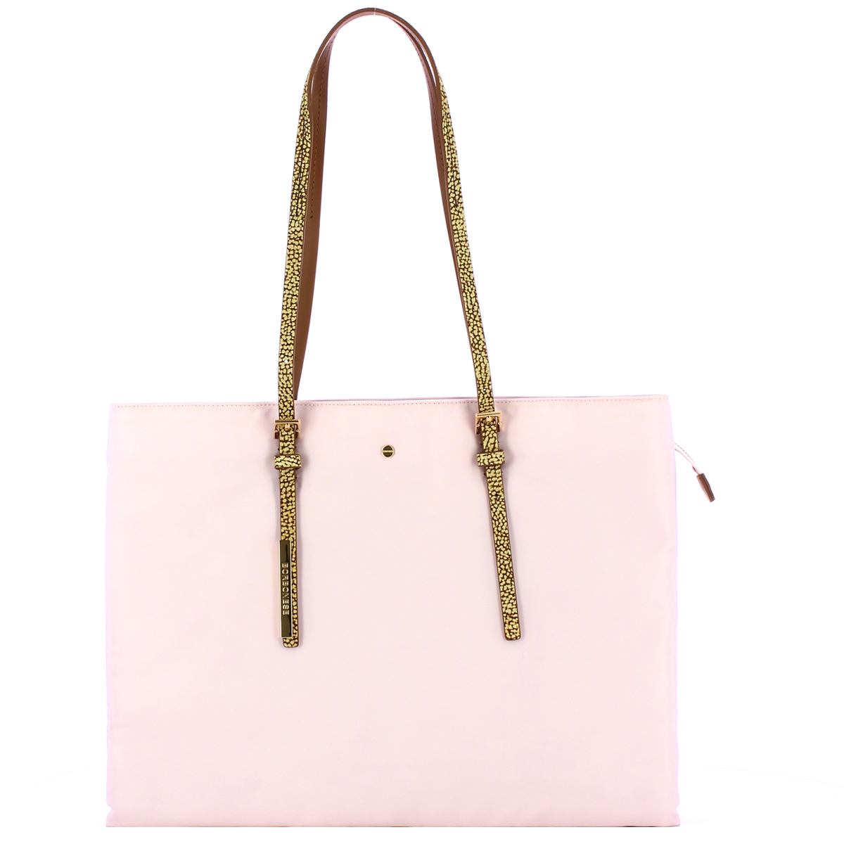 Borbonese Borsa Shopping Large Ortensia OP Naturale - 1 Borbonese Borsa Shopping Large Ortensia OP Naturale - 1