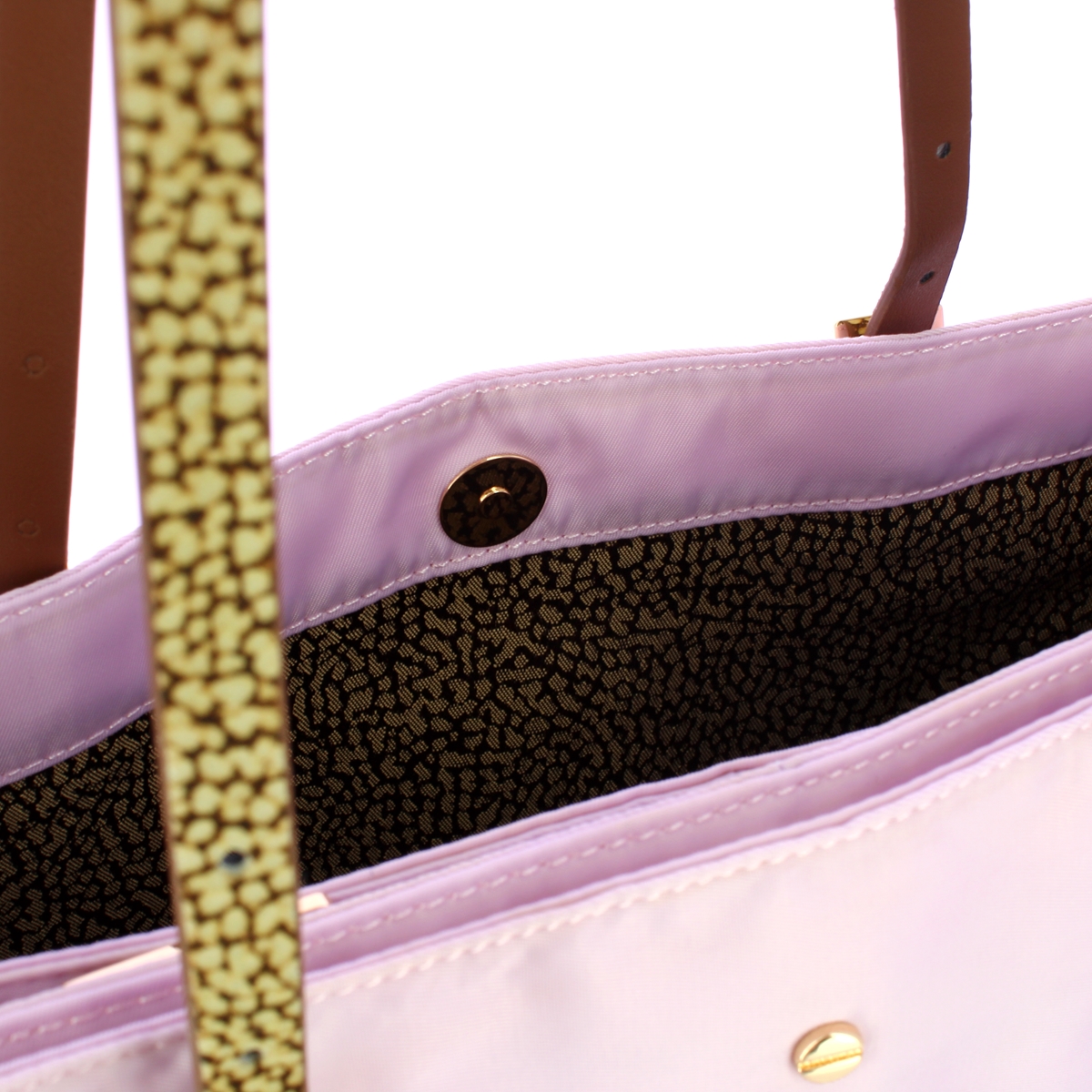 Borbonese Borsa Shopping Large Ortensia OP Naturale - 4 Borbonese Borsa Shopping Large Ortensia OP Naturale - 4