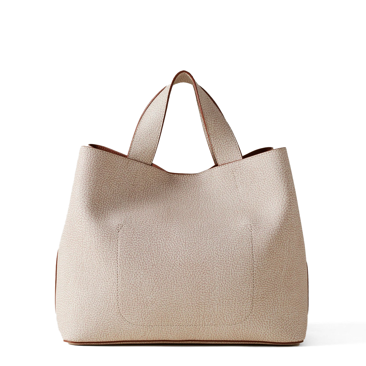 Borbonese Borsa a mano 011 Medium Sabbia - 3 Borbonese Borsa a mano 011 Medium Sabbia - 3
