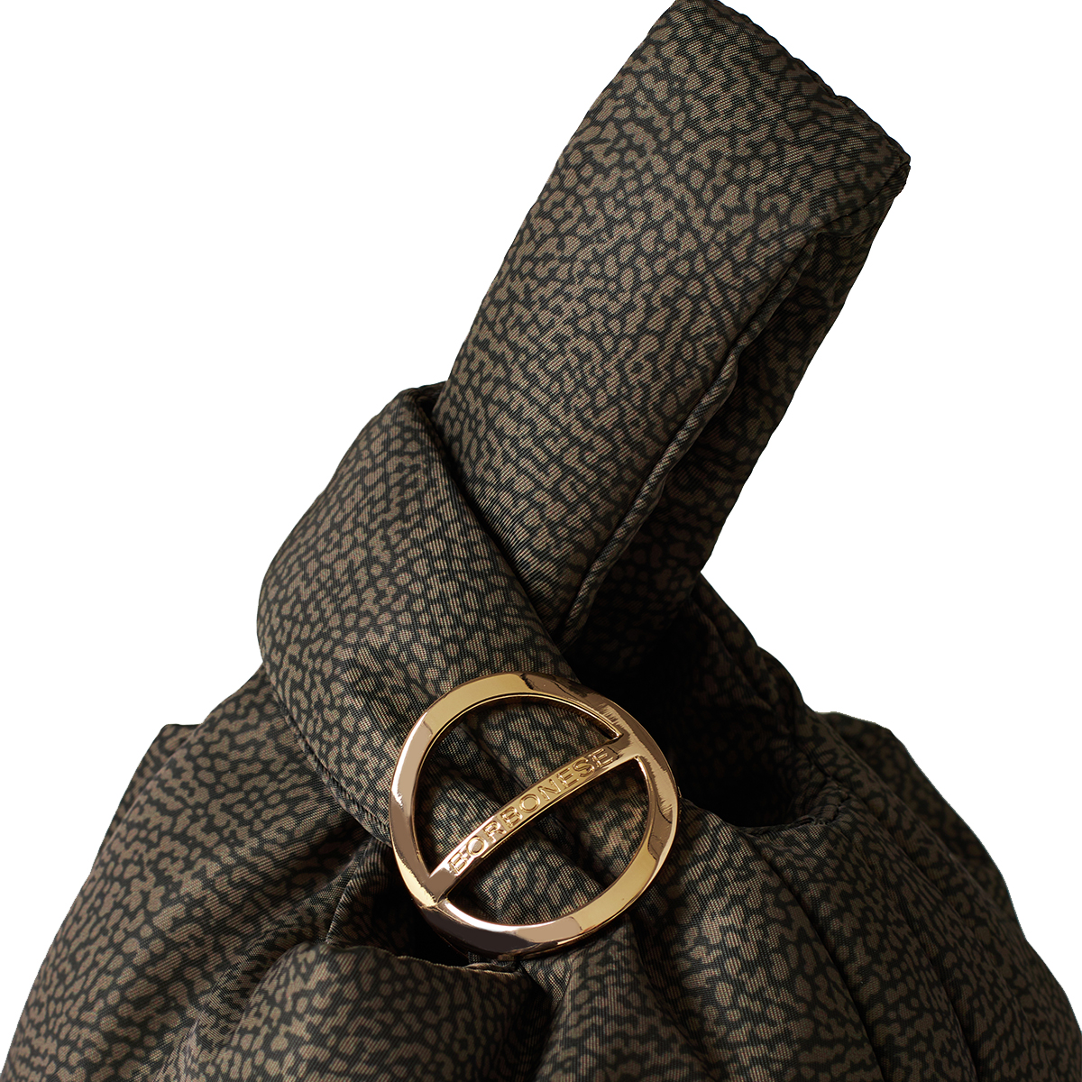 Borbonese Borsa a mano Twinnie Small Alloro - 4