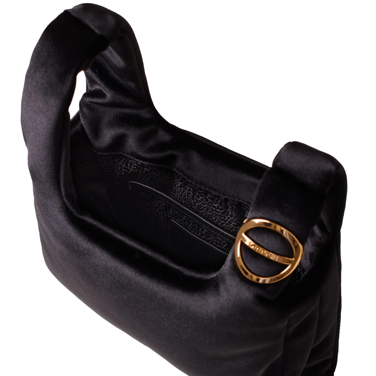 Borbonese Borsa a mano Twinnie Small in velluto Nero - 5 Borbonese Borsa a mano Twinnie Small in velluto Nero - 5