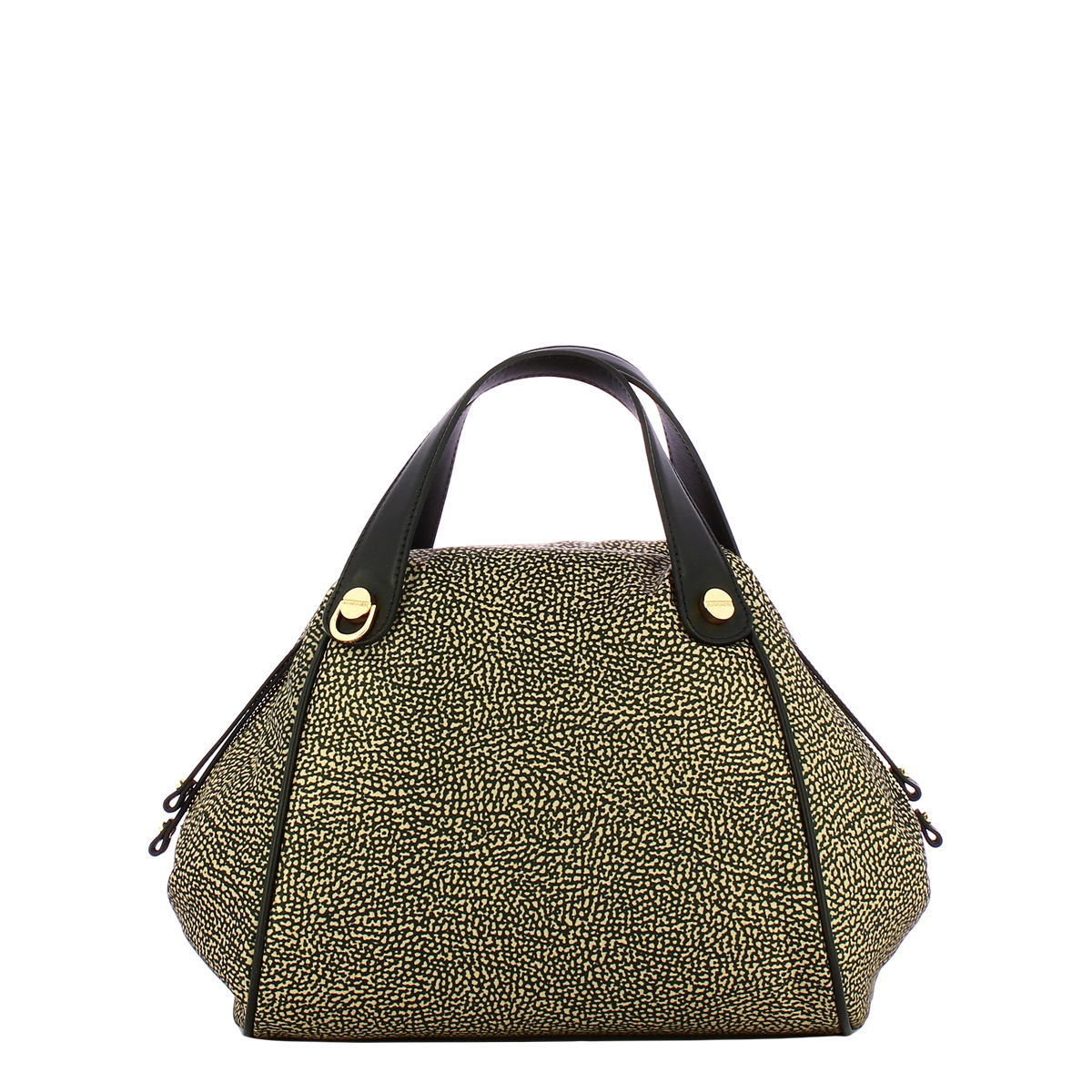 Borbonese Borsa a mano Marie Medium OP Naturale Nero - 3