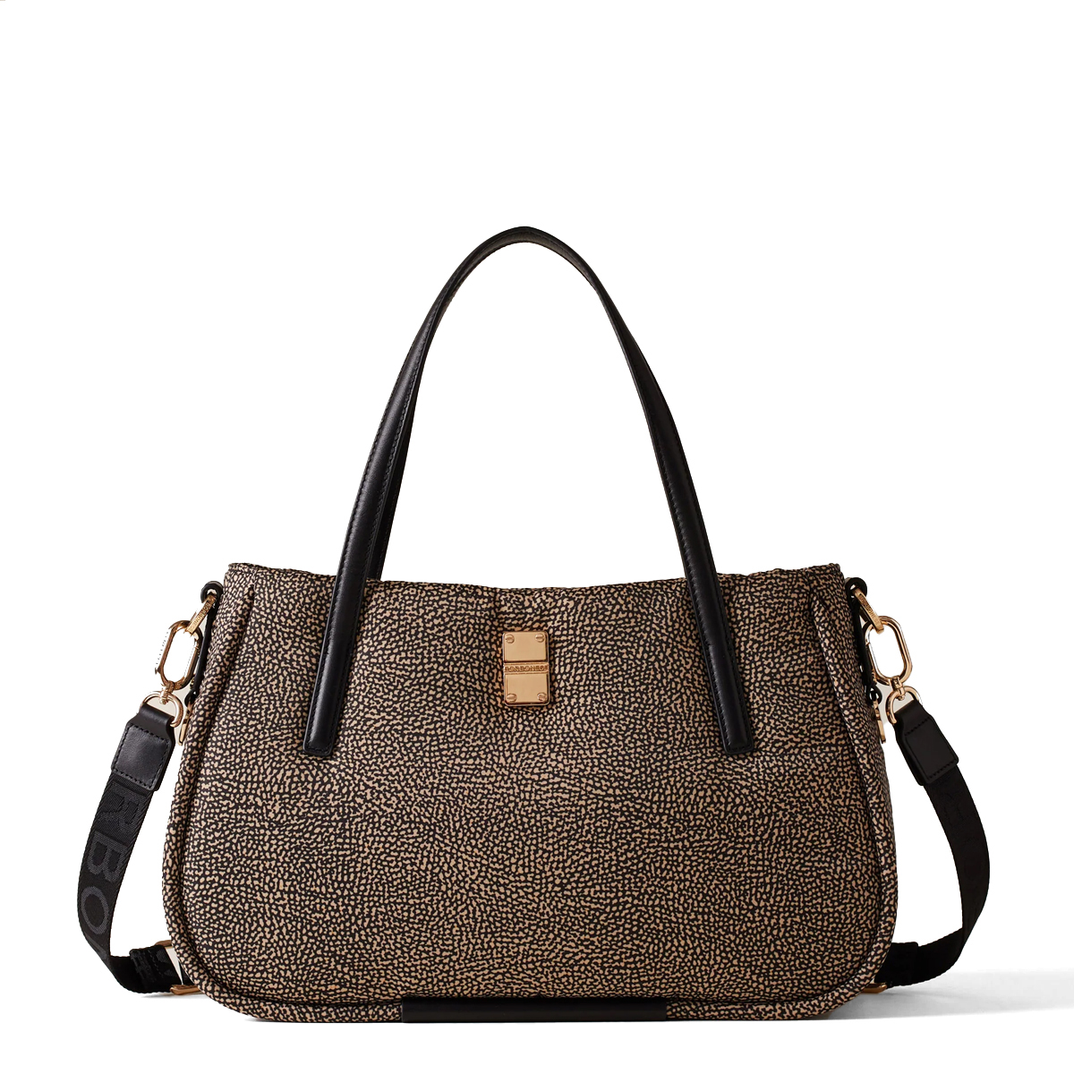 Borbonese Borsa a mano Cahier Medium OP Naturale Medium - 1