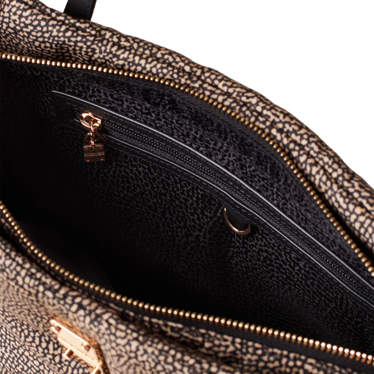 Borbonese Borsa a mano Cahier Medium OP Naturale Medium - 5