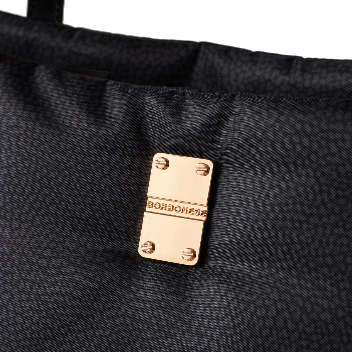 Borbonese Borsa a mano Cahier Medium Dark Black - 4 Borbonese Borsa a mano Cahier Medium Dark Black - 4