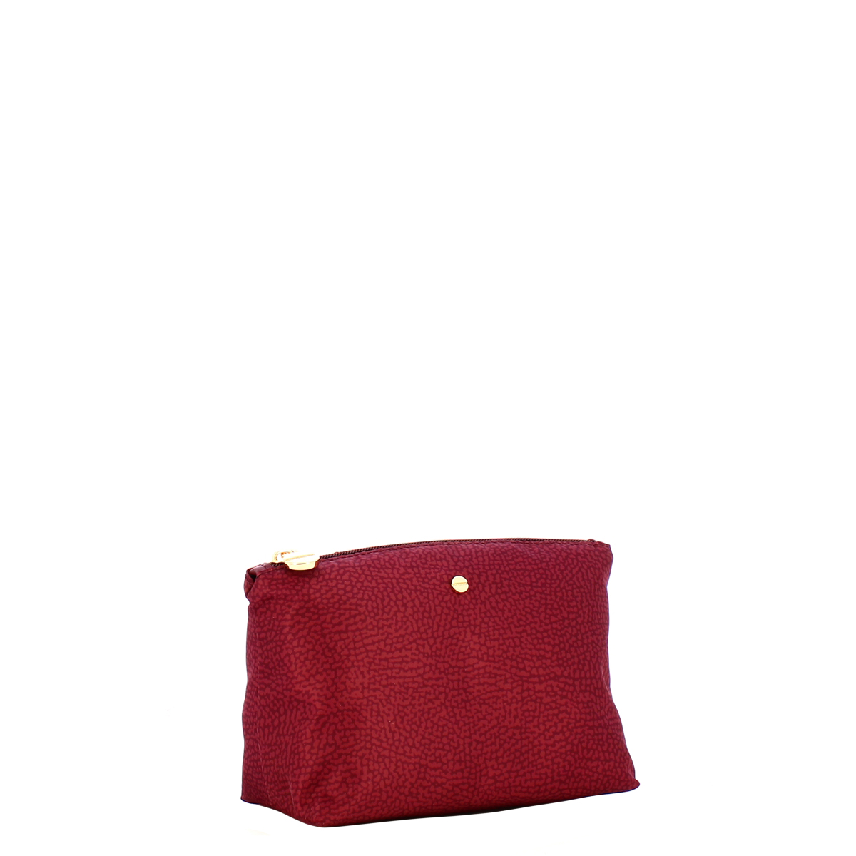 Borbonese Busta Medium in Nylon Riciclato Merlot - 2