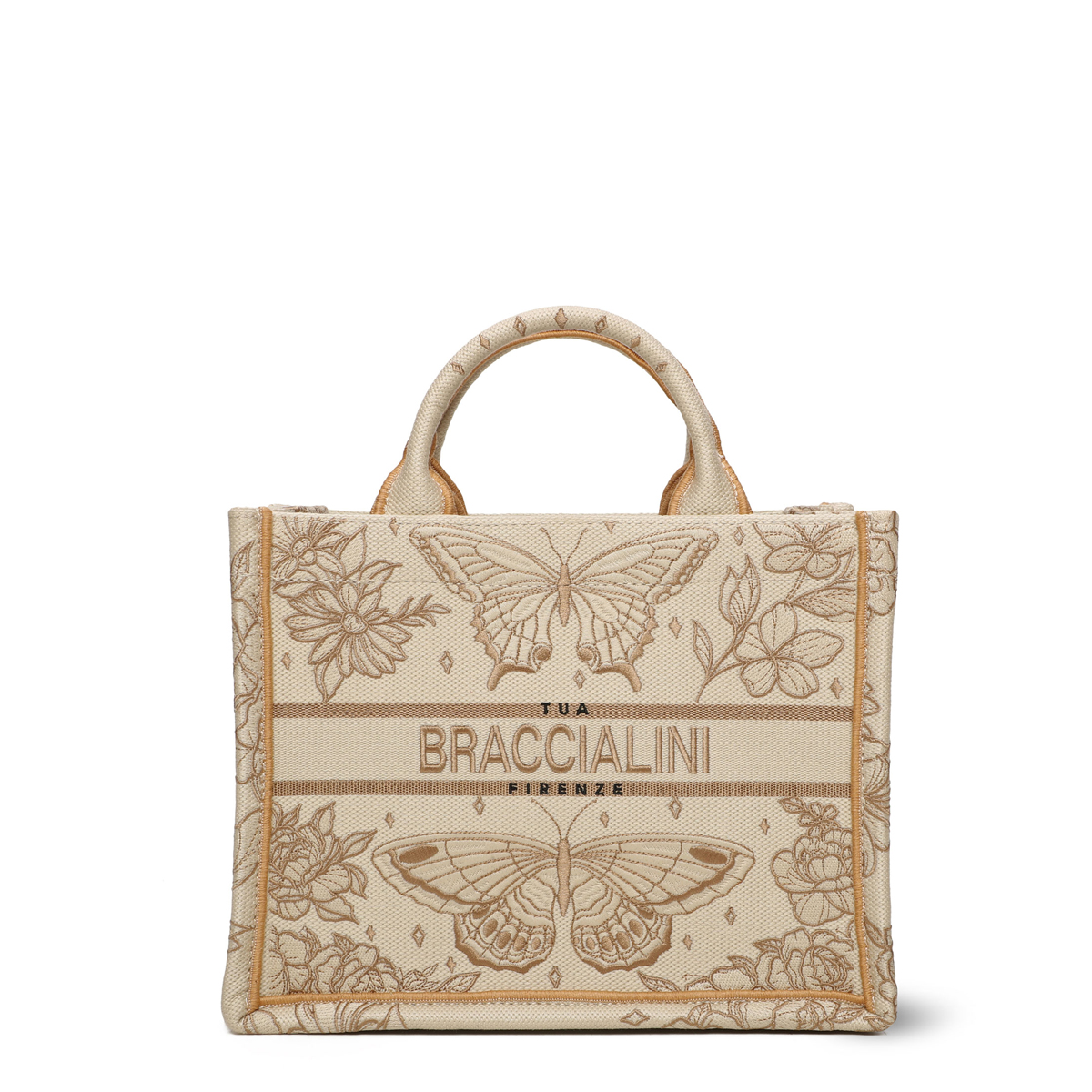 Braccialini Borsa a mano Queen Farfalle - 1 Braccialini Borsa a mano Queen Farfalle - 1